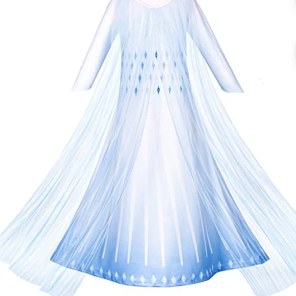 Kids Frozen 2 Piece Elsa Costume